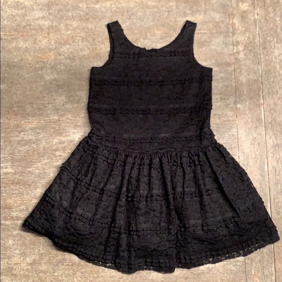 GAP Other - Gap girls black lace holiday dress